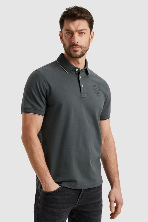 PME legend short sleeve polo stretch pique pa